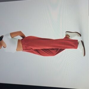 XLARGE    HALARA CORDUROY  PLICATED CASUAL PANTS